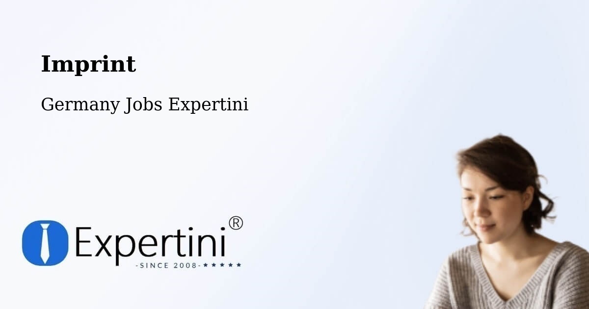 Imprint – Aldersbach - Germany Jobs Expertini